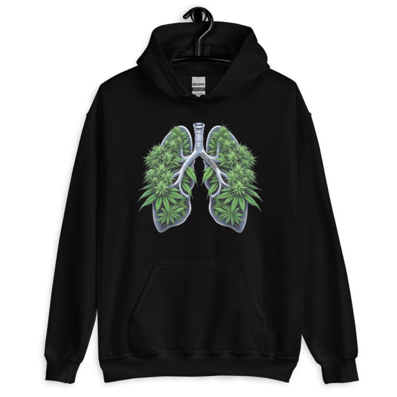 Weed Lungs – Unisex Hoodie