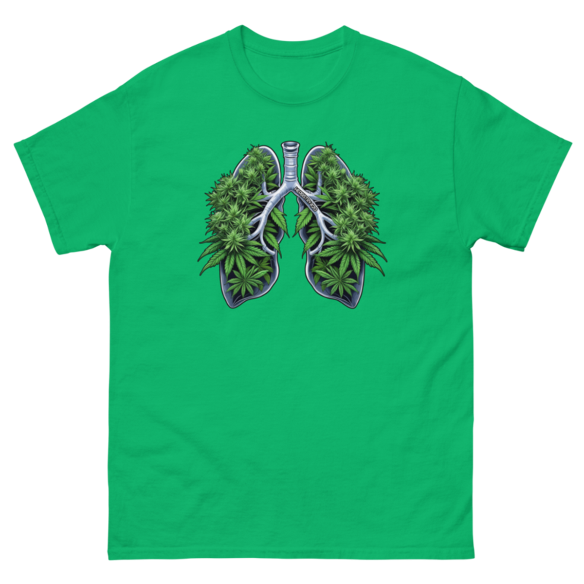 Weed Lungs – Unisex classic tee — irish green
