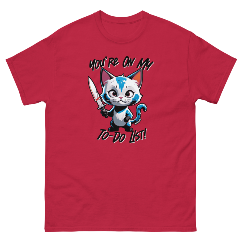 You're On My To-Do List – Unisex classic tee — cardinal