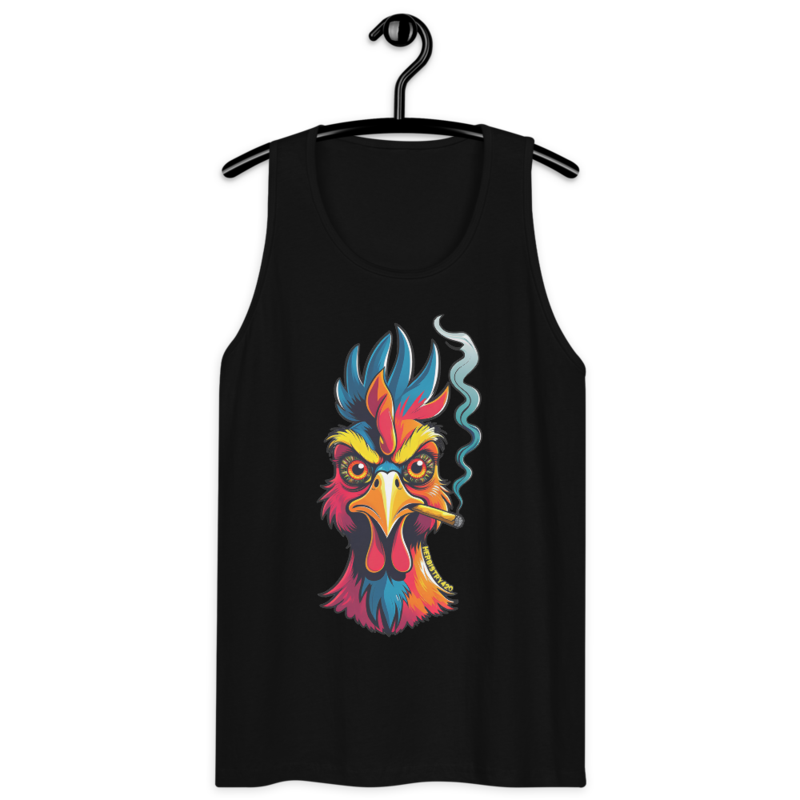 Fried Chicken – Men’s premium tank top