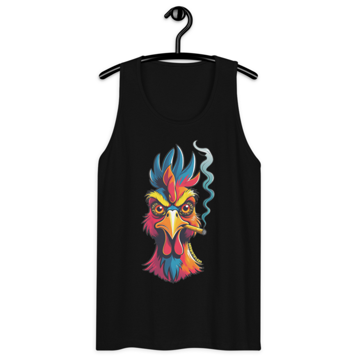 Fried Chicken – Men’s premium tank top — black