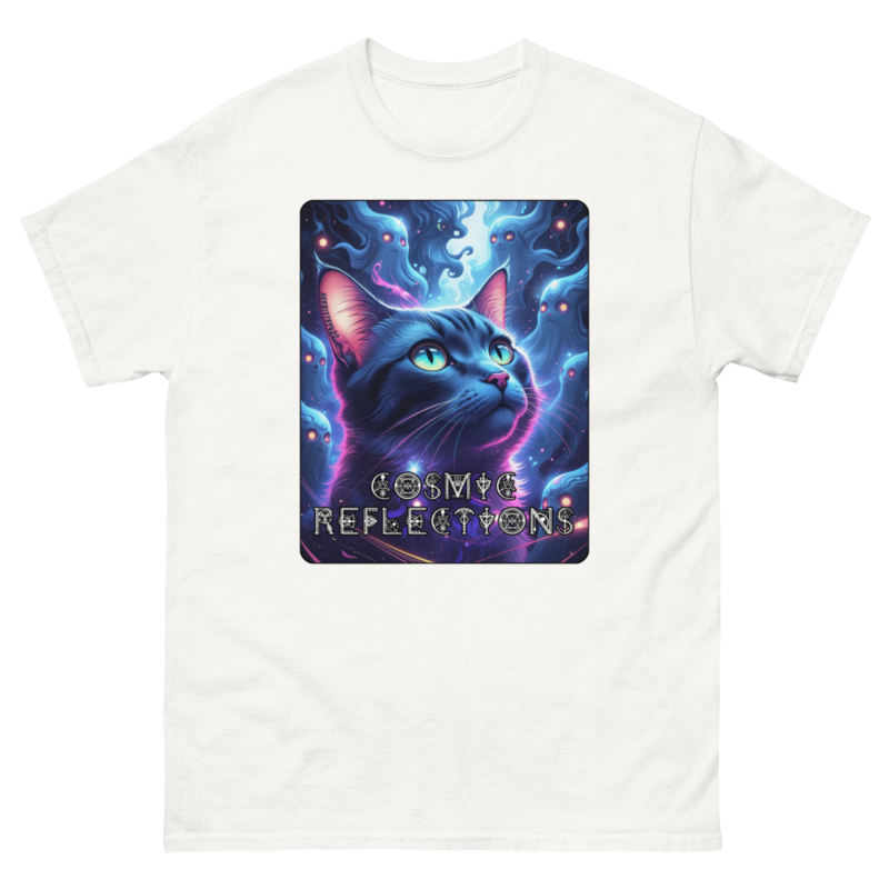 Cosmic Reflections – Unisex classic tee — white