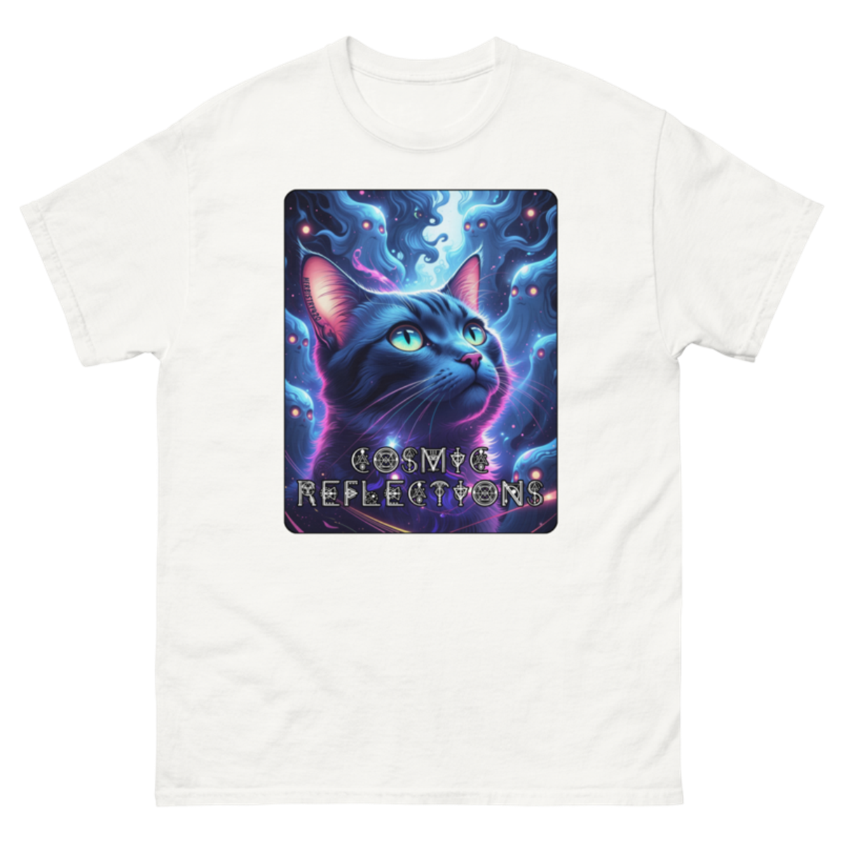 Cosmic Reflections – Unisex classic tee — white