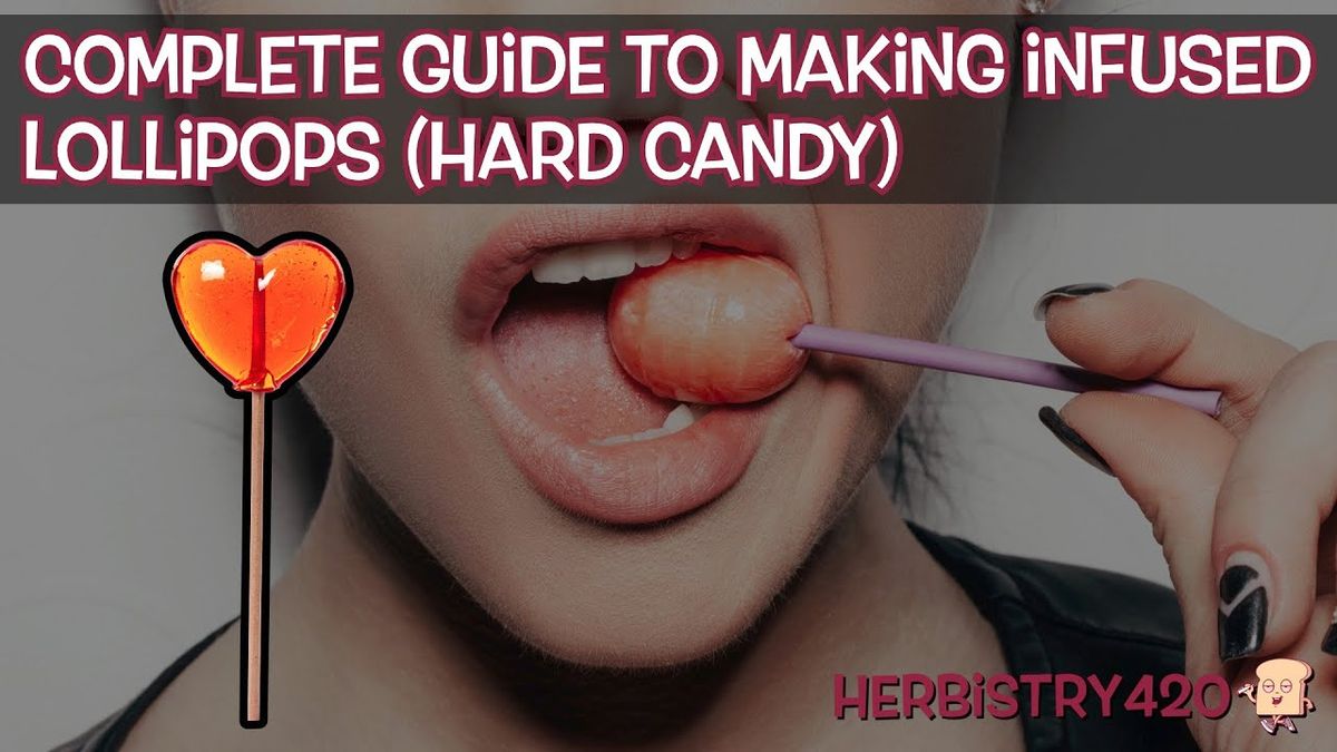 cannabis infused lollipops recipe