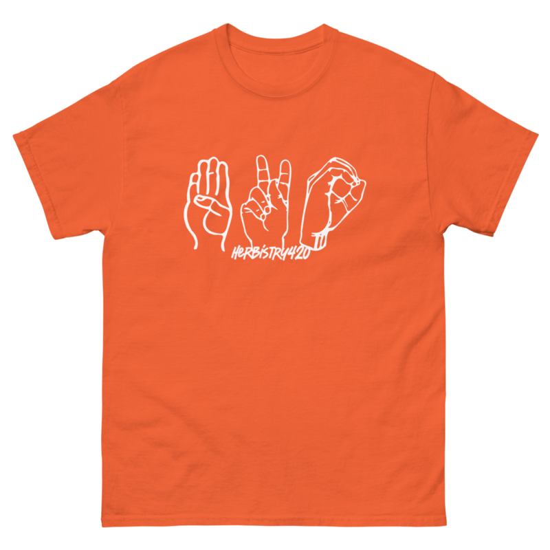 420 Hands – Unisex Classic Tee — orange