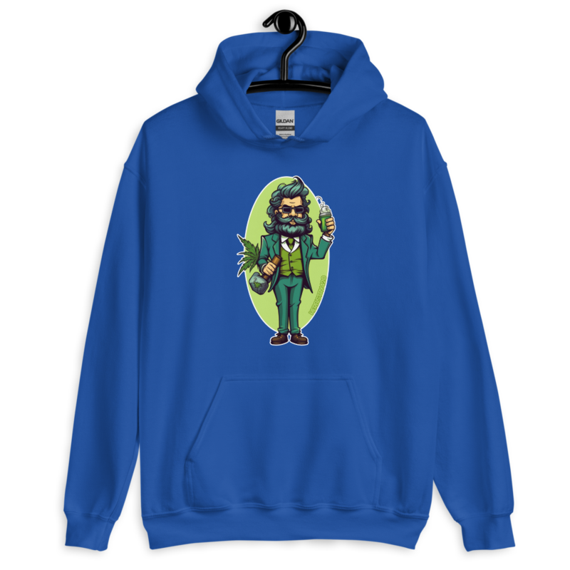 Weed Hipster – Unisex Hoodie — royal