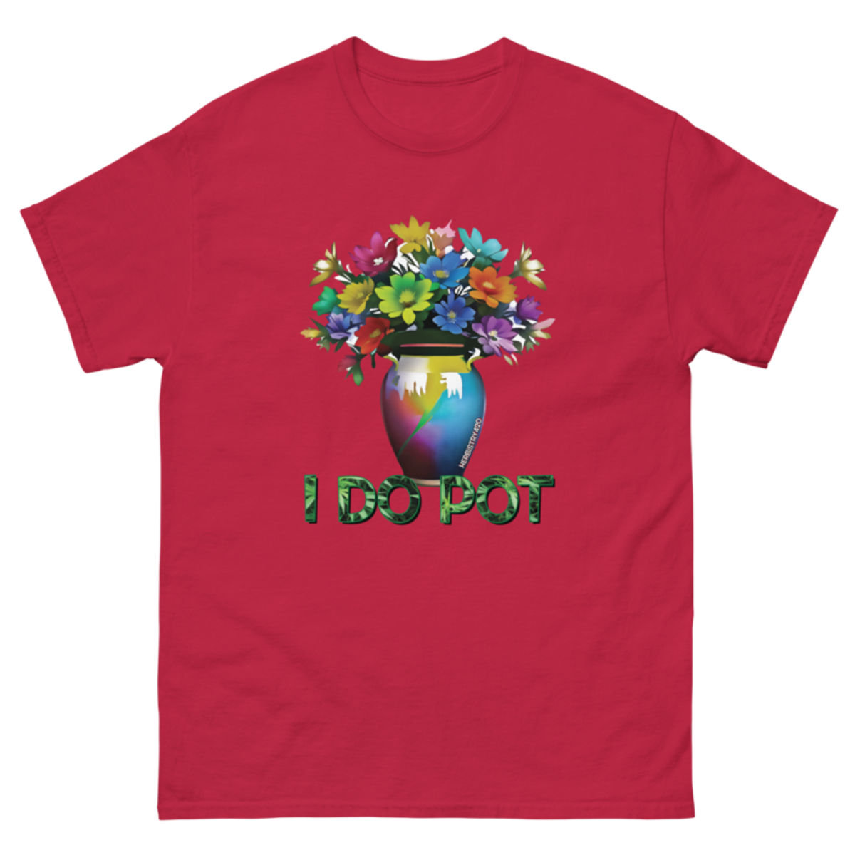 I Do Pot – Unisex Classic Tee — cardinal