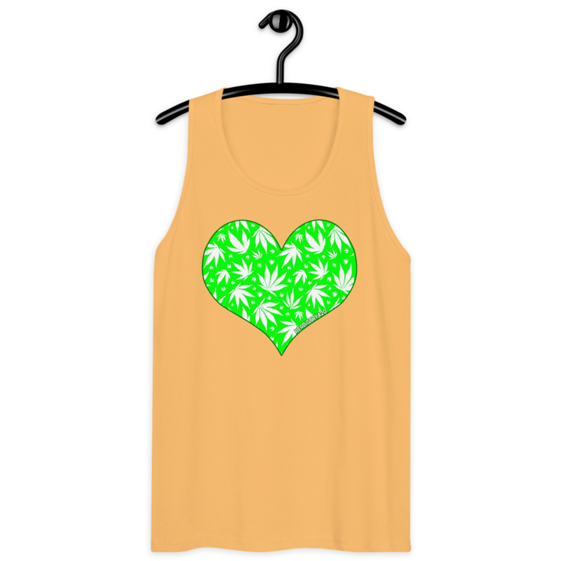 Love Weed – Men’s premium tank top — squash
