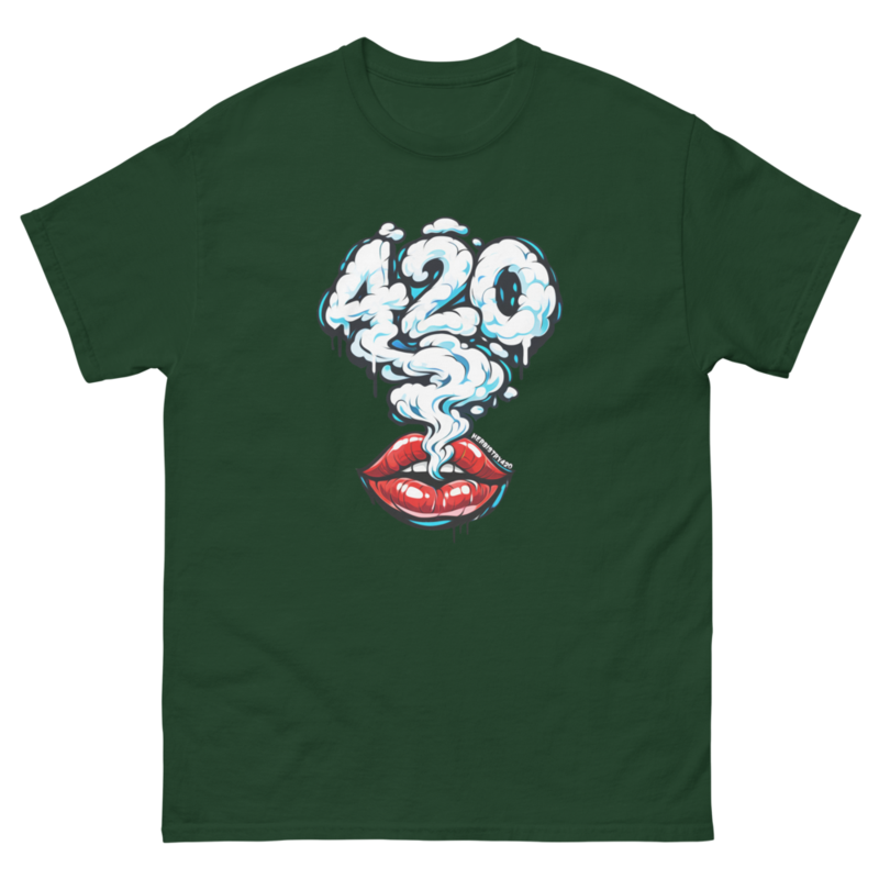 Those Lips – Unisex classic tee — forest green