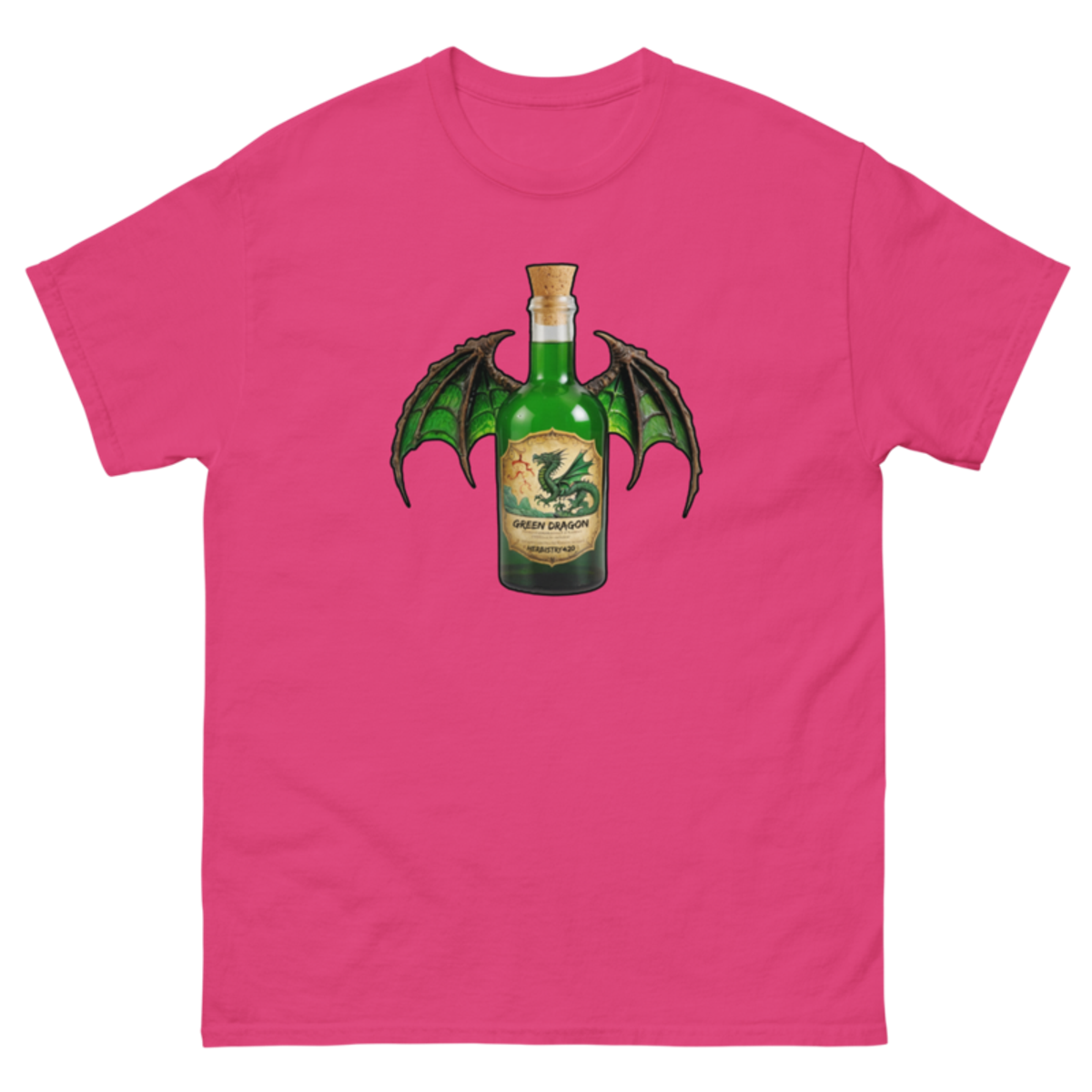 Green Dragon – Unisex classic tee — heliconia