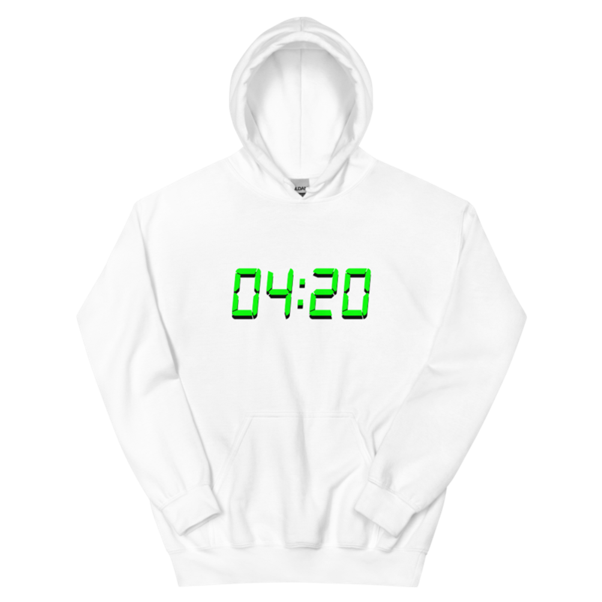 04:20 Digital – Unisex Hoodie — white