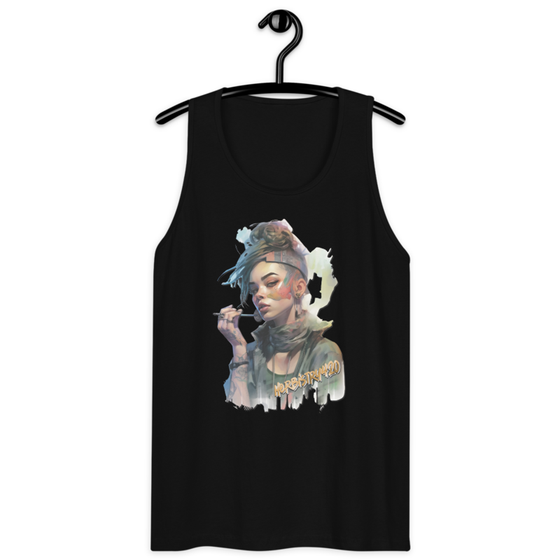 SteamPunk Girl 2 – Men’s premium tank top