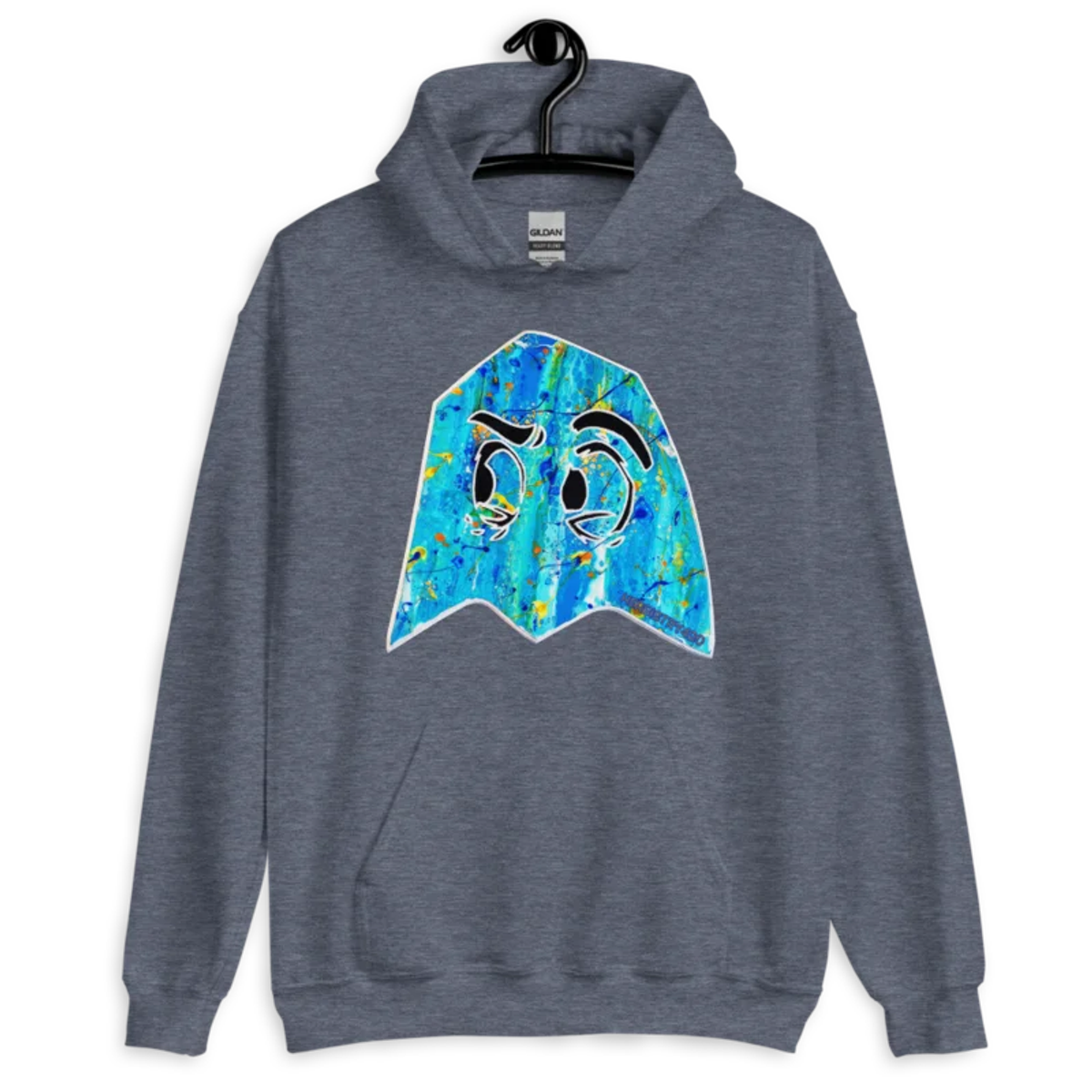 Blue Ghost – Unisex Hoodie — heather sport dark navy