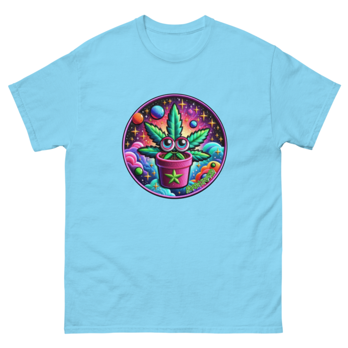 Space Plant – Unisex Classic Tee — sky