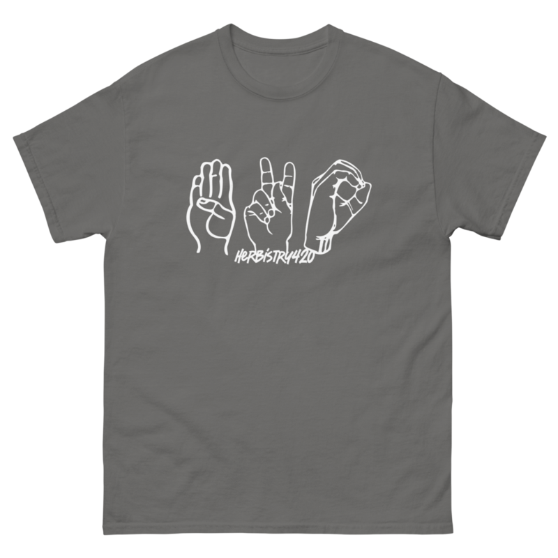 420 Hands – Unisex Classic Tee — charcoal