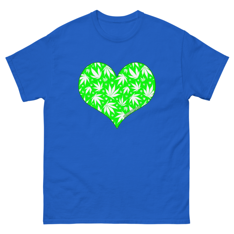 Love Weed – Unisex Classic Tee — royal