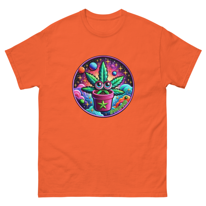 Space Plant – Unisex Classic Tee — orange