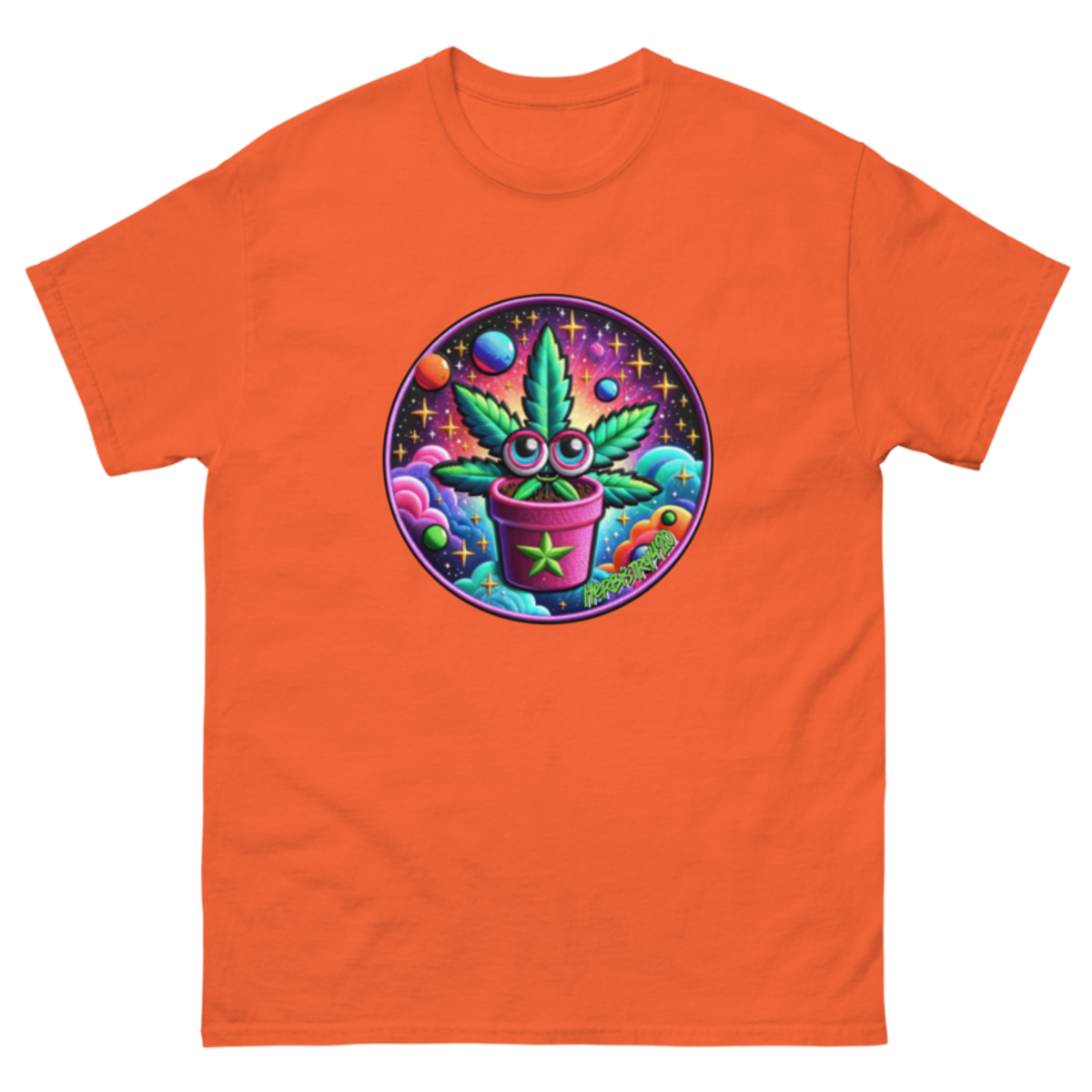 Space Plant – Unisex Classic Tee — orange