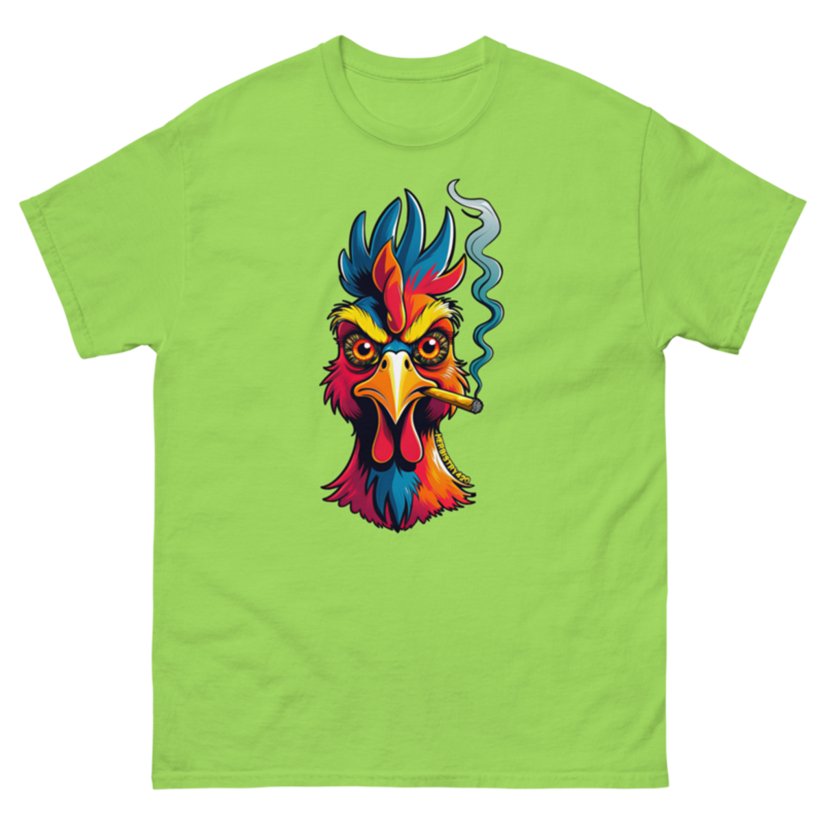 Fried Chicken – Unisex classic tee — lime