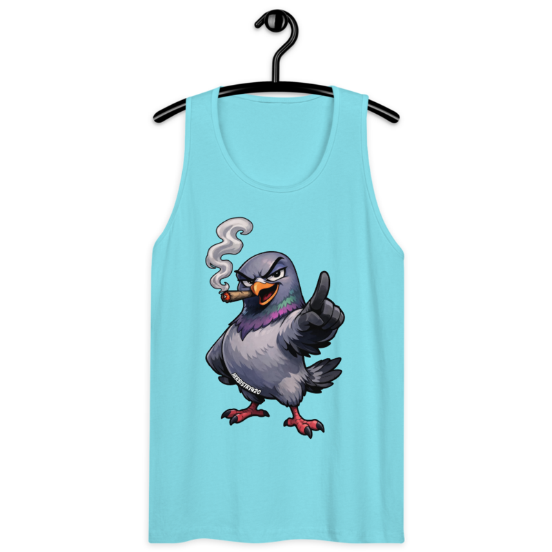 P-Dawg – Men’s premium tank top — pacific blue