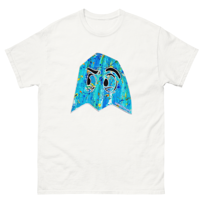 Blue Ghost – Unisex Classic Tee — white