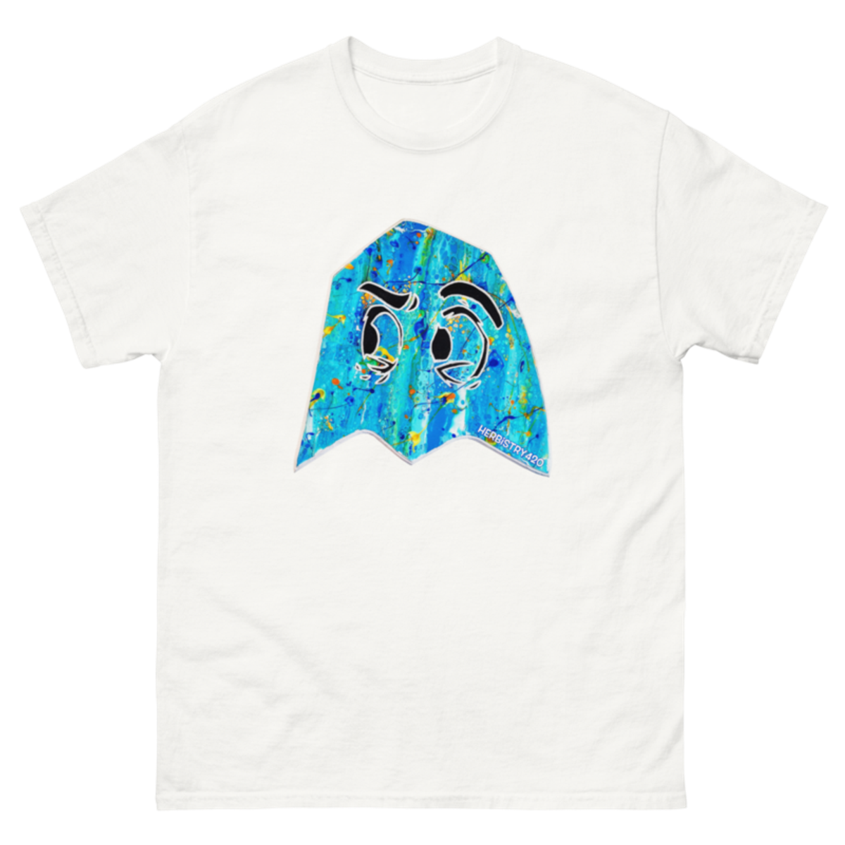Blue Ghost – Unisex Classic Tee — white