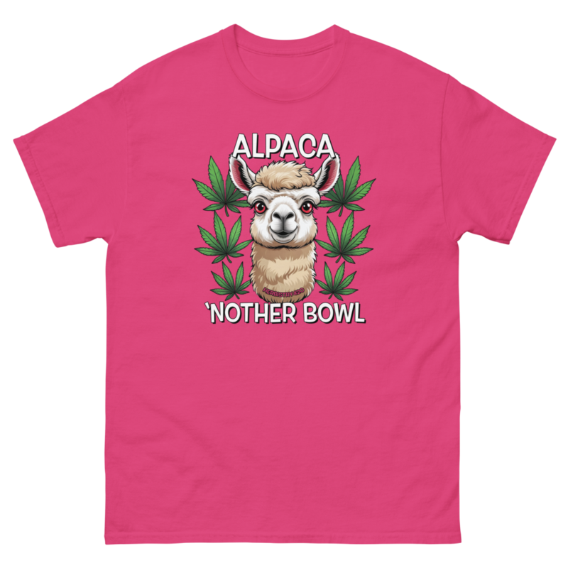 Alpaca 'Nother Bowl – Unisex classic tee — heliconia