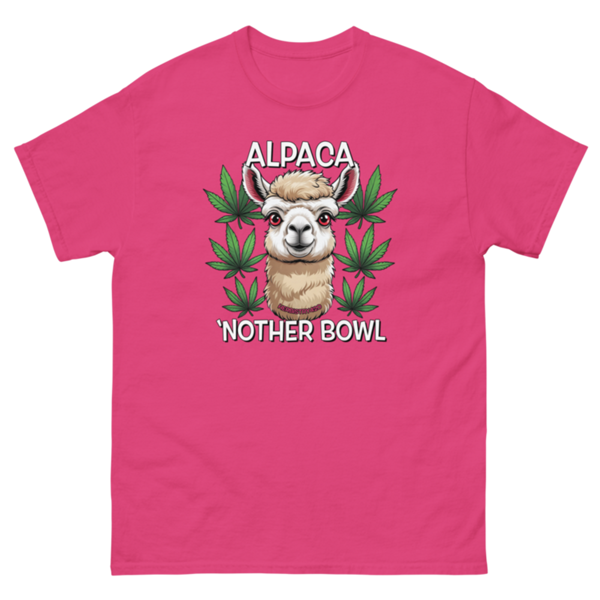 Alpaca 'Nother Bowl – Unisex classic tee — heliconia