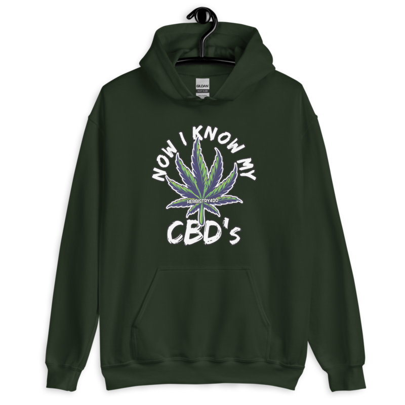 Now I Know My – Unisex Hoodie — forest green