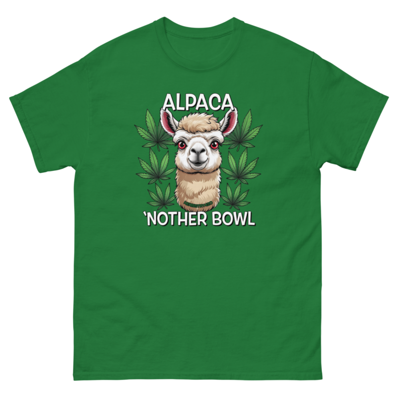 Alpaca 'Nother Bowl – Unisex classic tee — turf green