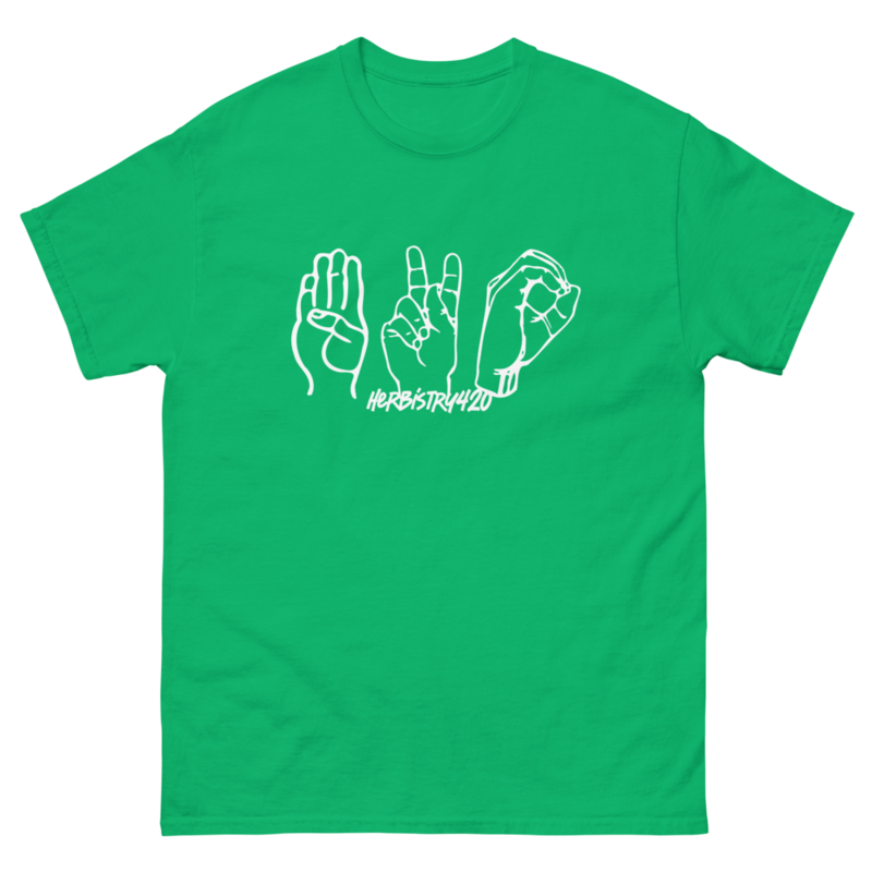 420 Hands – Unisex Classic Tee — irish green