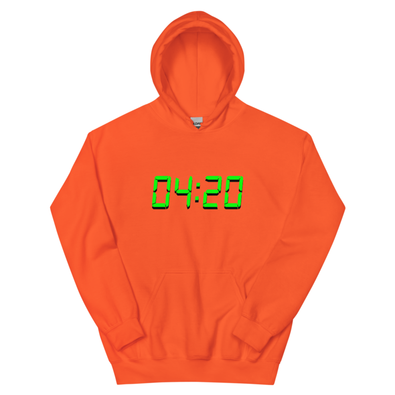 04:20 Digital – Unisex Hoodie — orange