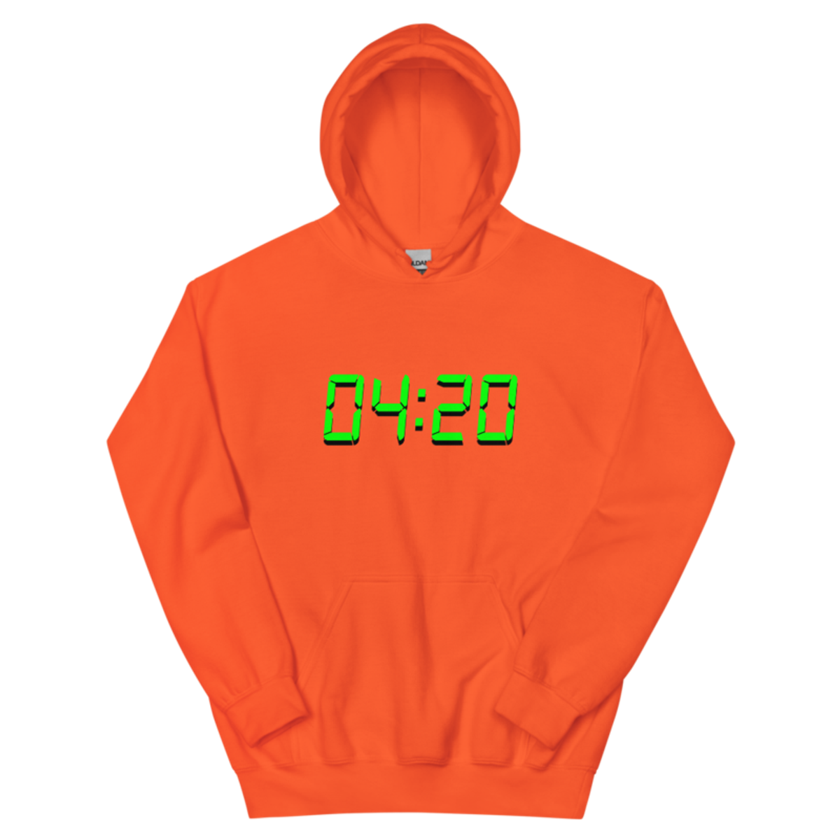 04:20 Digital – Unisex Hoodie — orange
