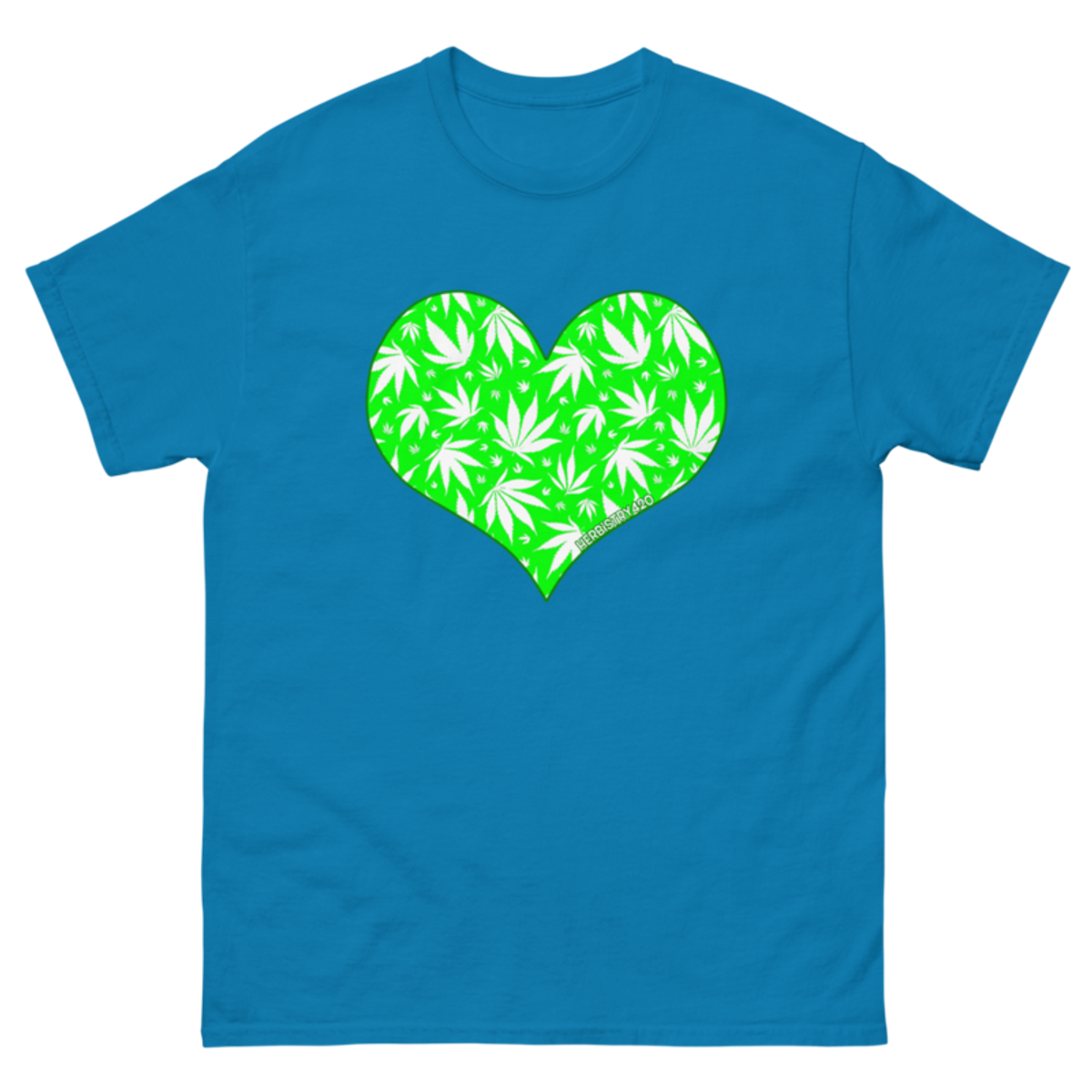 Love Weed – Unisex Classic Tee — sapphire