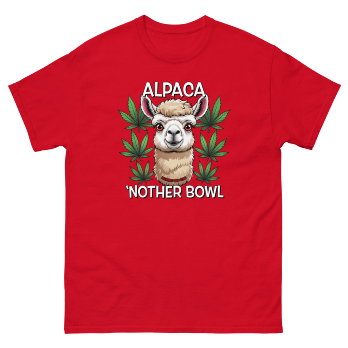 Alpaca 'Nother Bowl – Unisex classic tee — red