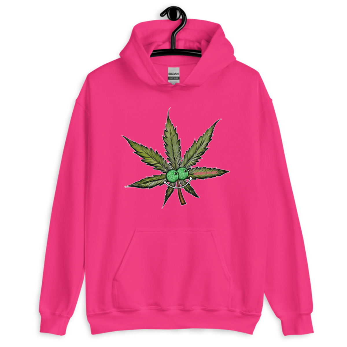 Happy Leaf – Unisex Hoodie — heliconia