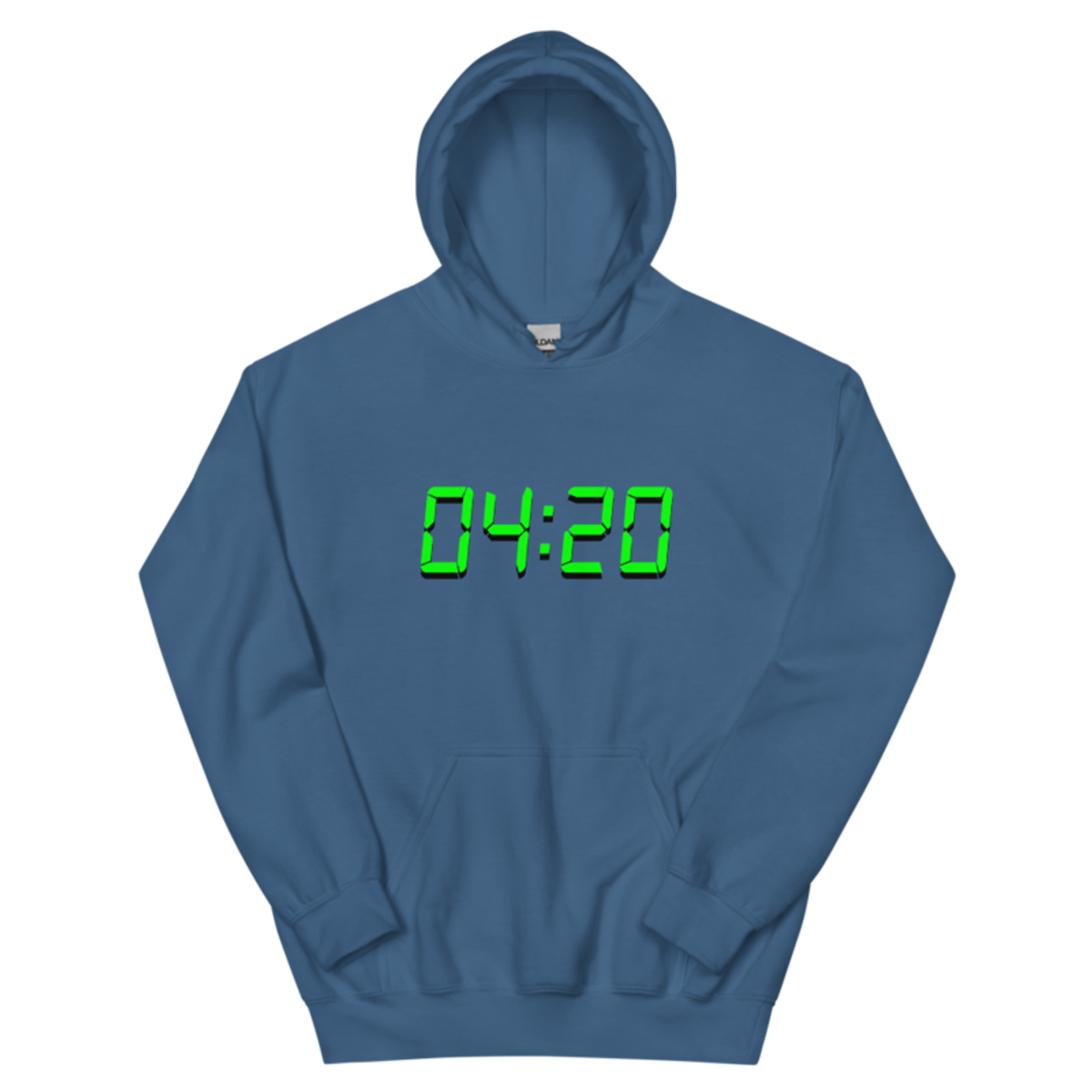 04:20 Digital – Unisex Hoodie — indigo blue