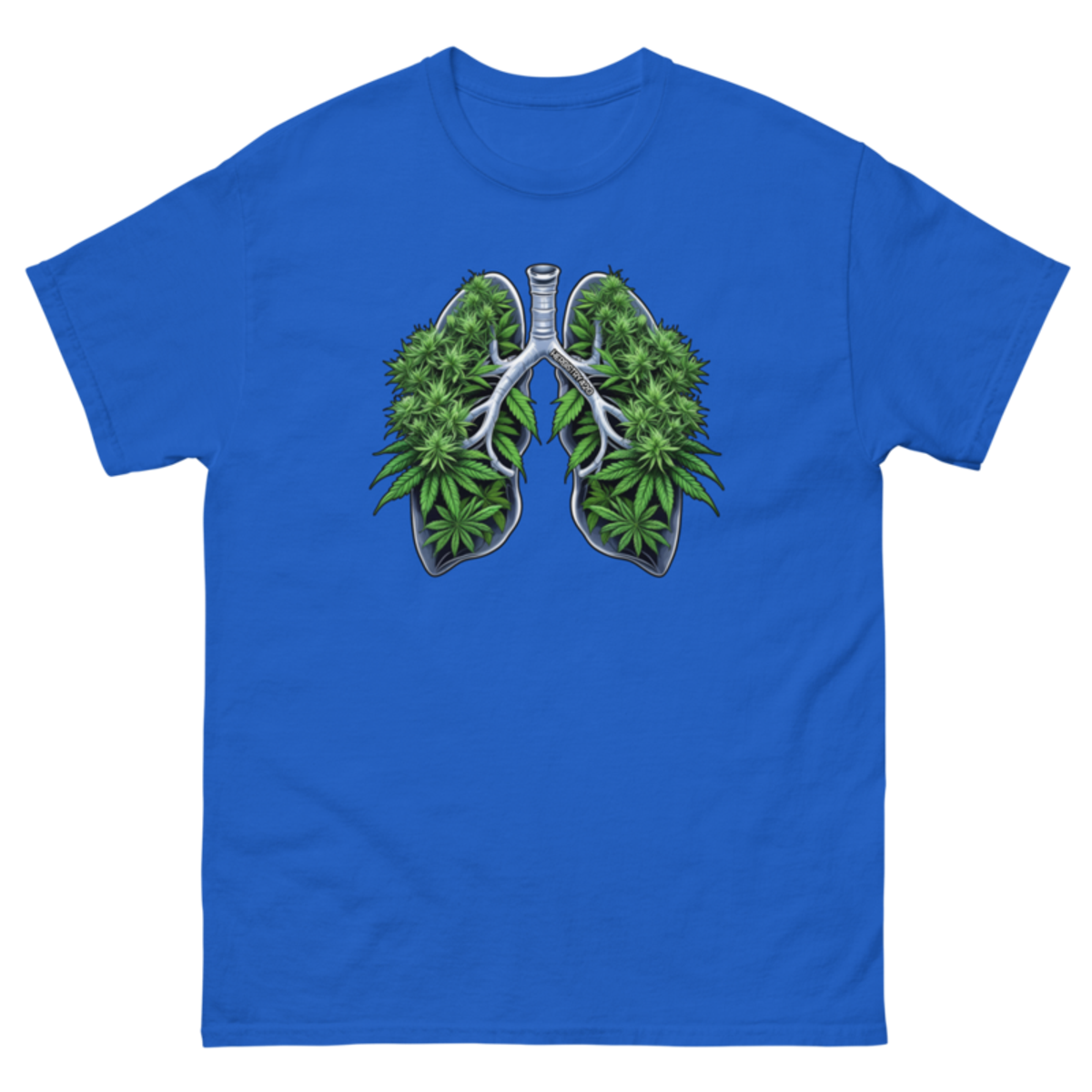 Weed Lungs – Unisex classic tee — royal