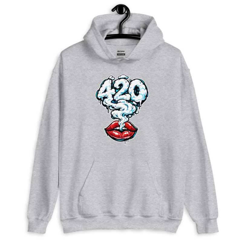 Those Lips – Unisex Hoodie — sport grey