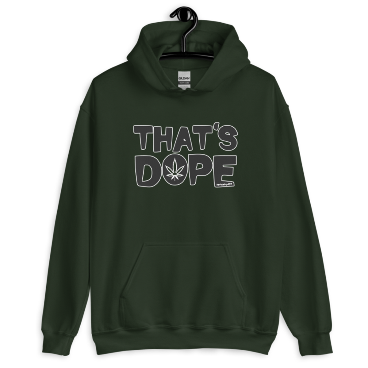 That's Dope – Unisex Hoodie — forest green