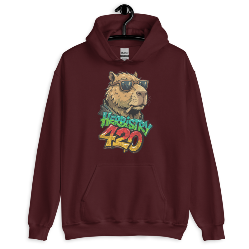 Cappy Life – Unisex Hoodie — maroon