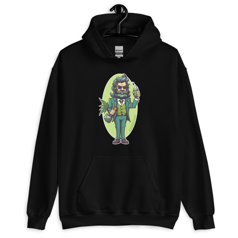 Weed Hipster – Unisex Hoodie