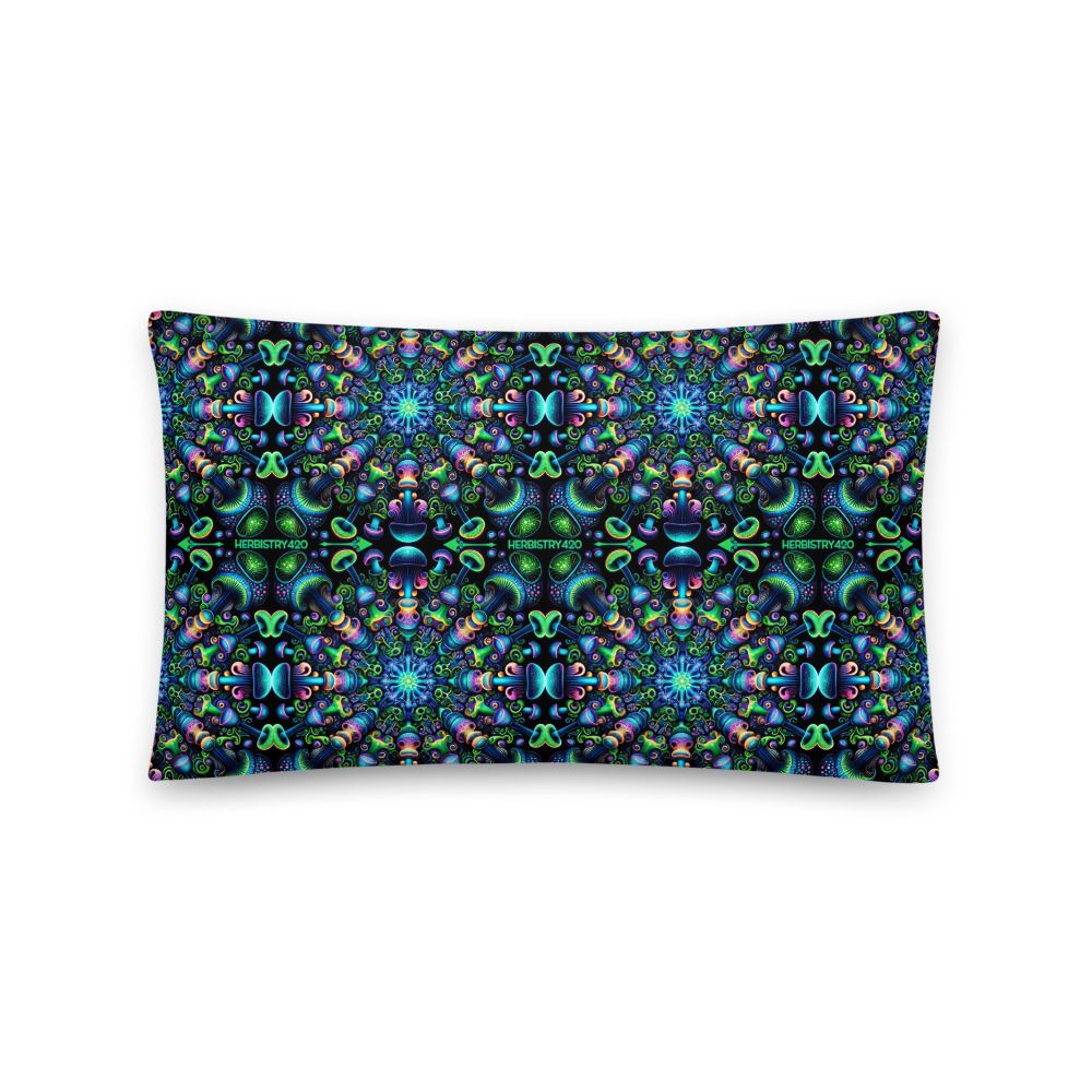 I Love Shrooms – Basic Pillow — 20x12