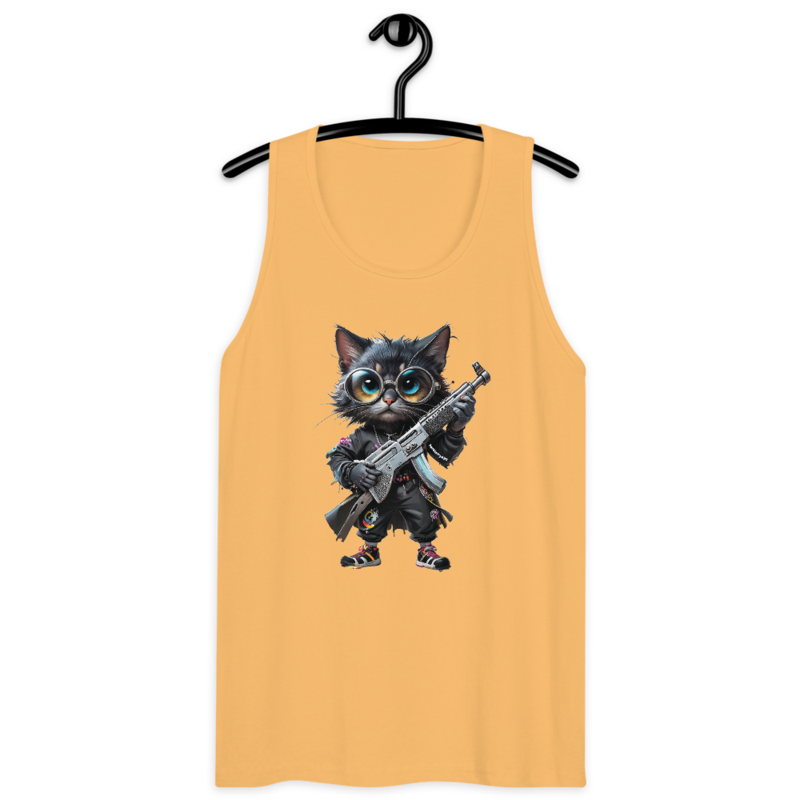 OG Cat – Men’s premium tank top — squash