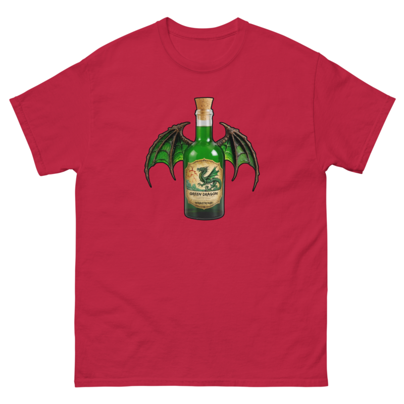 Green Dragon – Unisex classic tee — cardinal