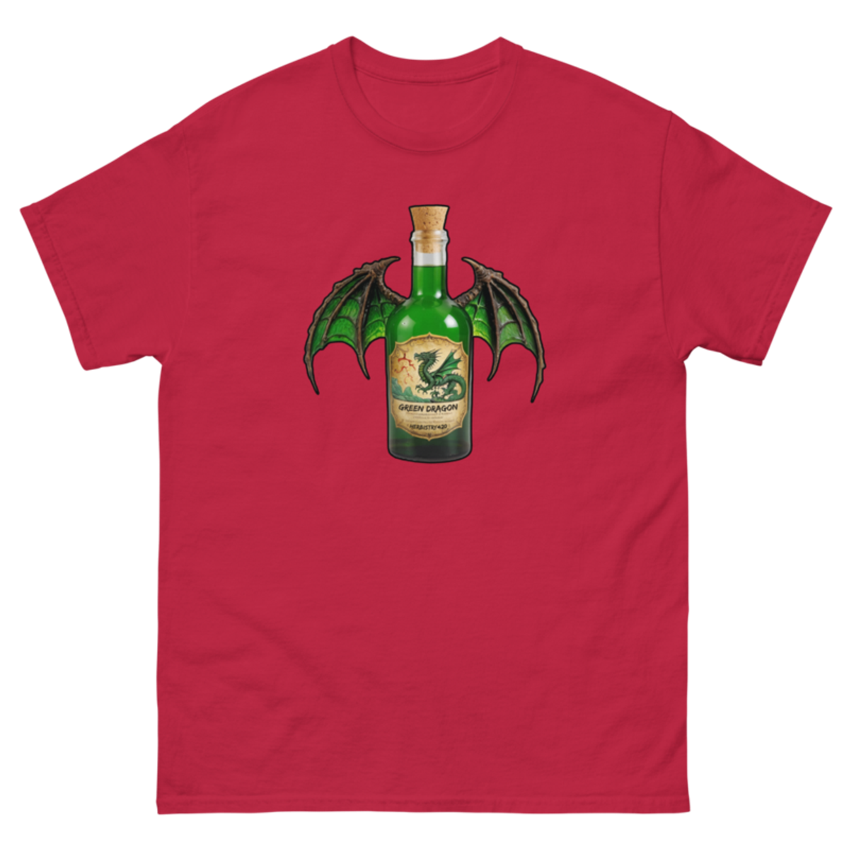Green Dragon – Unisex classic tee — cardinal