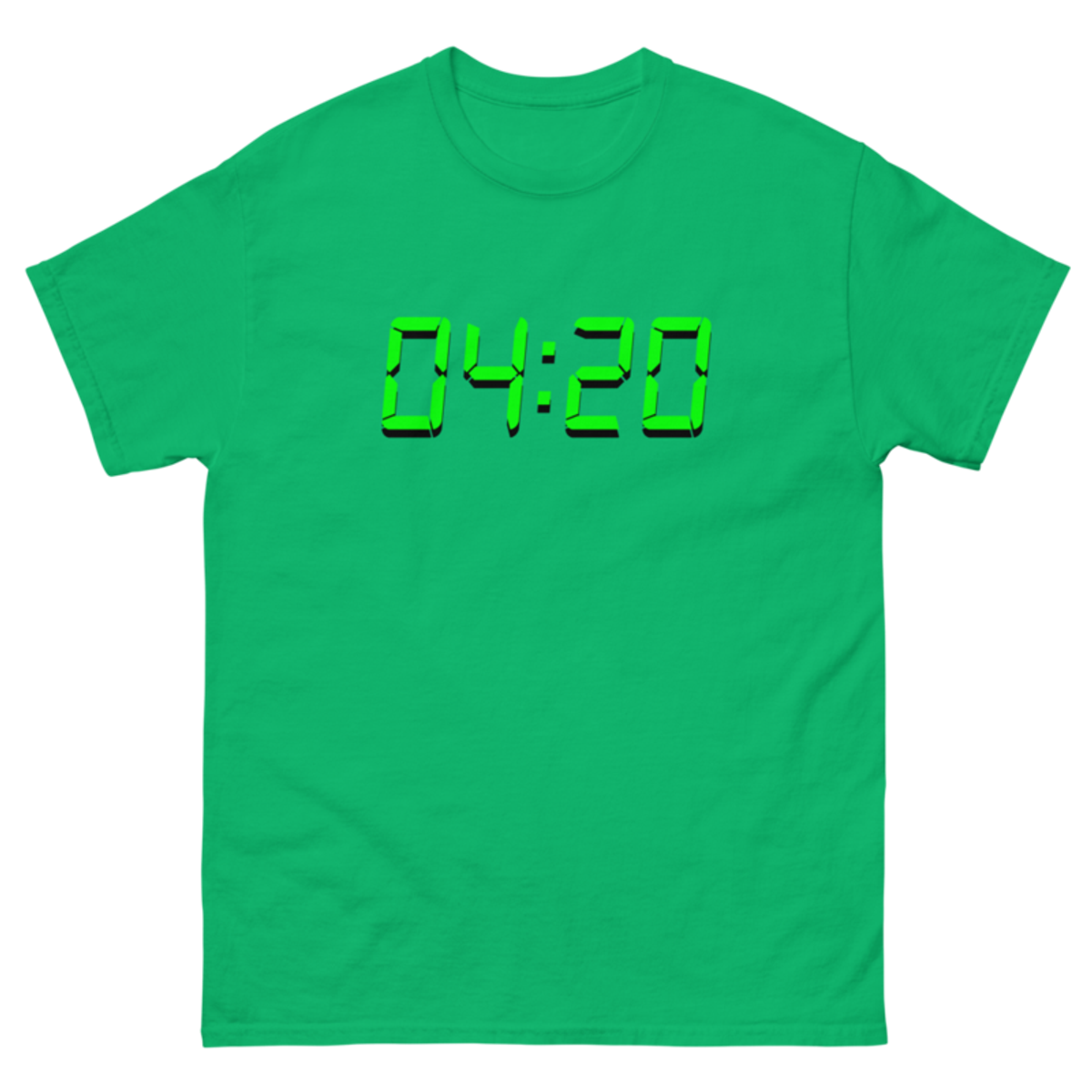 04:20 Digital – Unisex Classic Tee — irish green