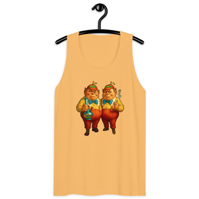 D & D – Men’s premium tank top — squash