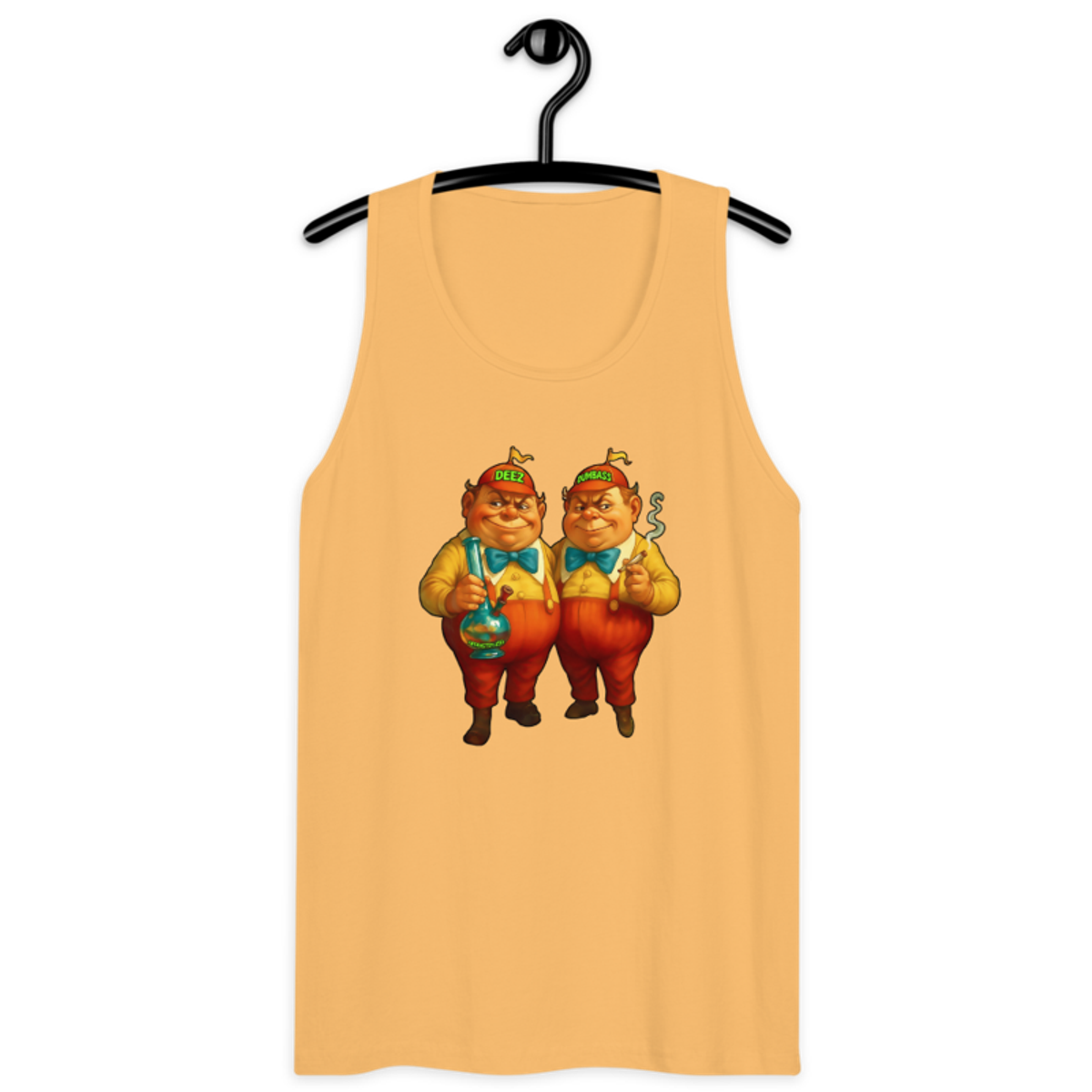 D & D – Men’s premium tank top — squash