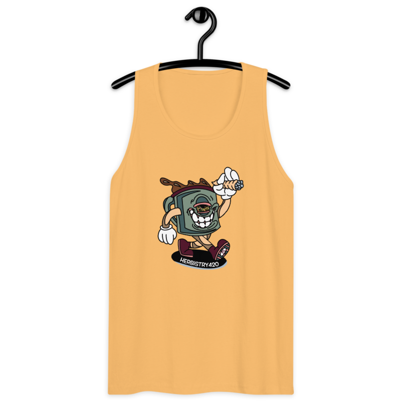 Coffee Cup – Men’s premium tank top — squash